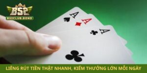Liêng rút tiền thật nhanh, kiếm thưởng lớn mỗi ngày